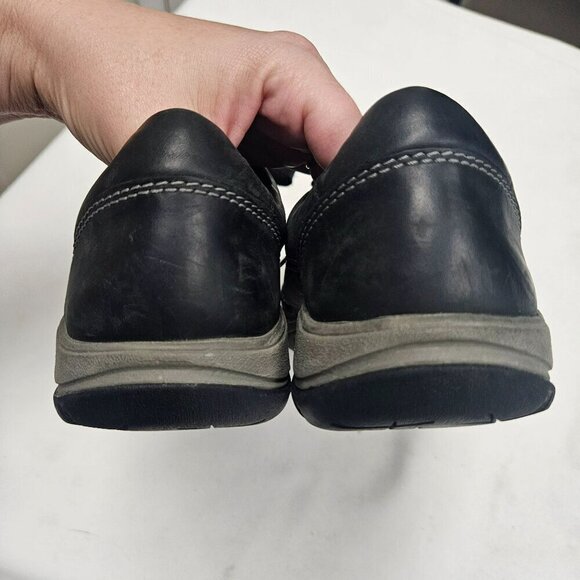 Keen Women's Black Leather Lace-Up Walking Shoes Size‎ 7.5 - Picture 4 of 9